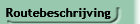 Routebeschrijving